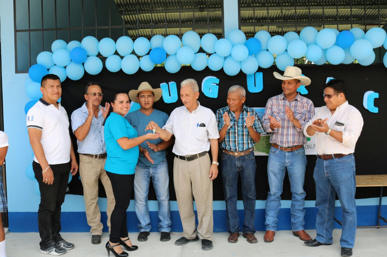 Entrega del Proyecto CONSTRUCCIÓN ESCUELA PRIMARIA CASERÍO NUEVO SAN LUIS