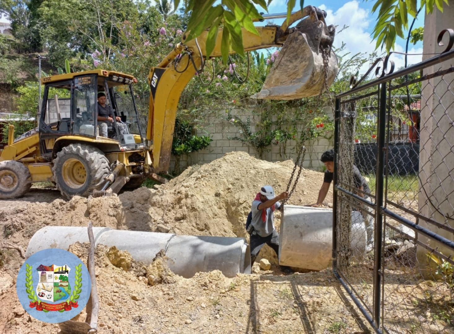 INTRODUCCIÓN DE TUBERÍA EN CASERÍO SAN JUAN.