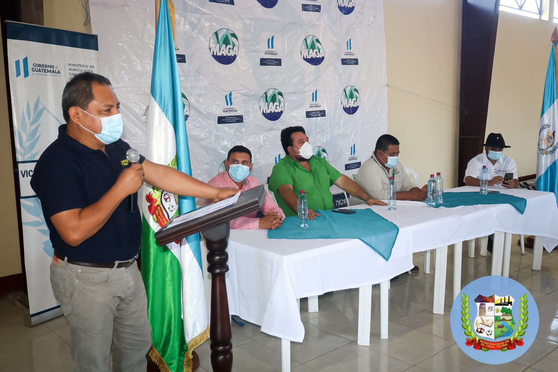 MAGA- REALIZÓ LA ENTREGA DE 16 PLANES DE MANEJO FORESTAL EN EL CHAL.