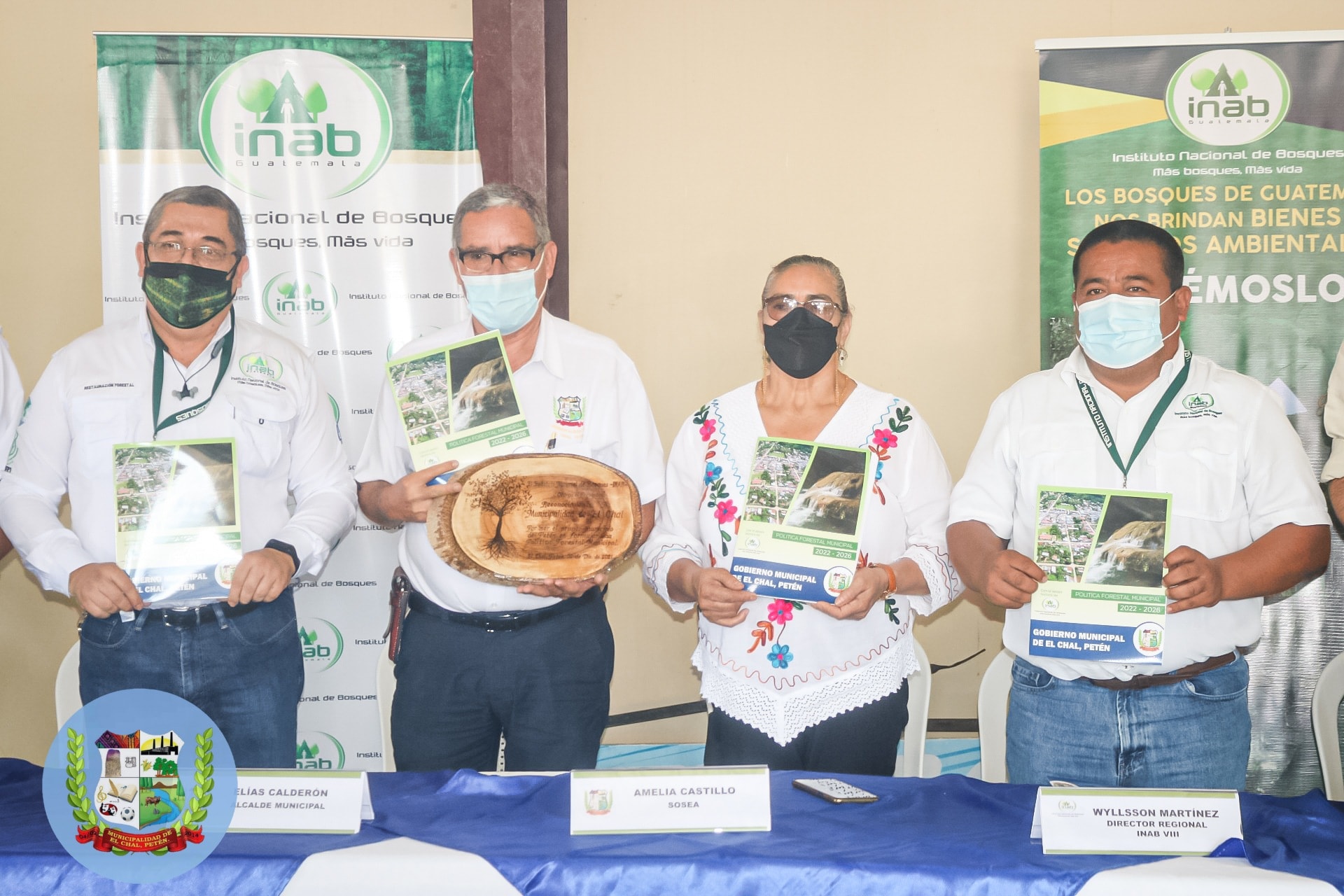 LANZAMIENTO DE LA POLÍTICA FORESTAL MUNICIPAL, EL CHAL, PETÉN.