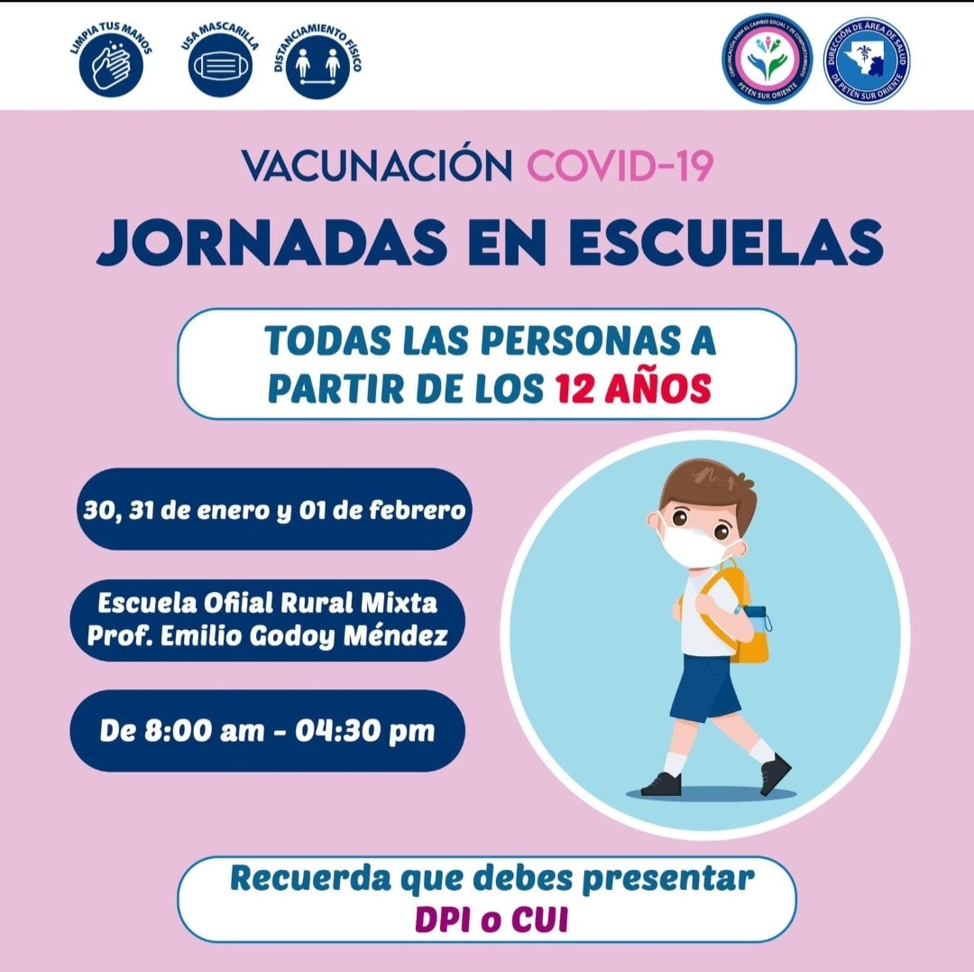 JORNADA DE VACUNACION EN ESCUELAS