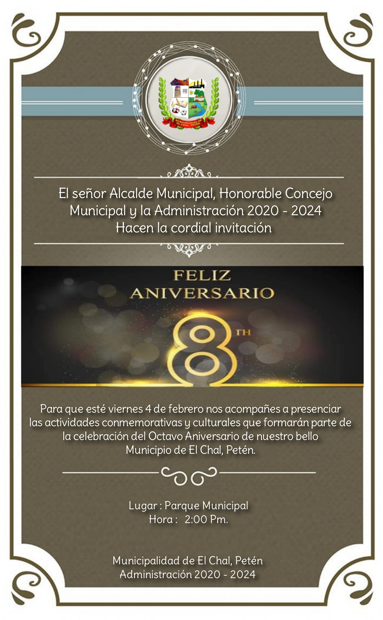 CONMEMORACIÓN DE ANIVERSARIO