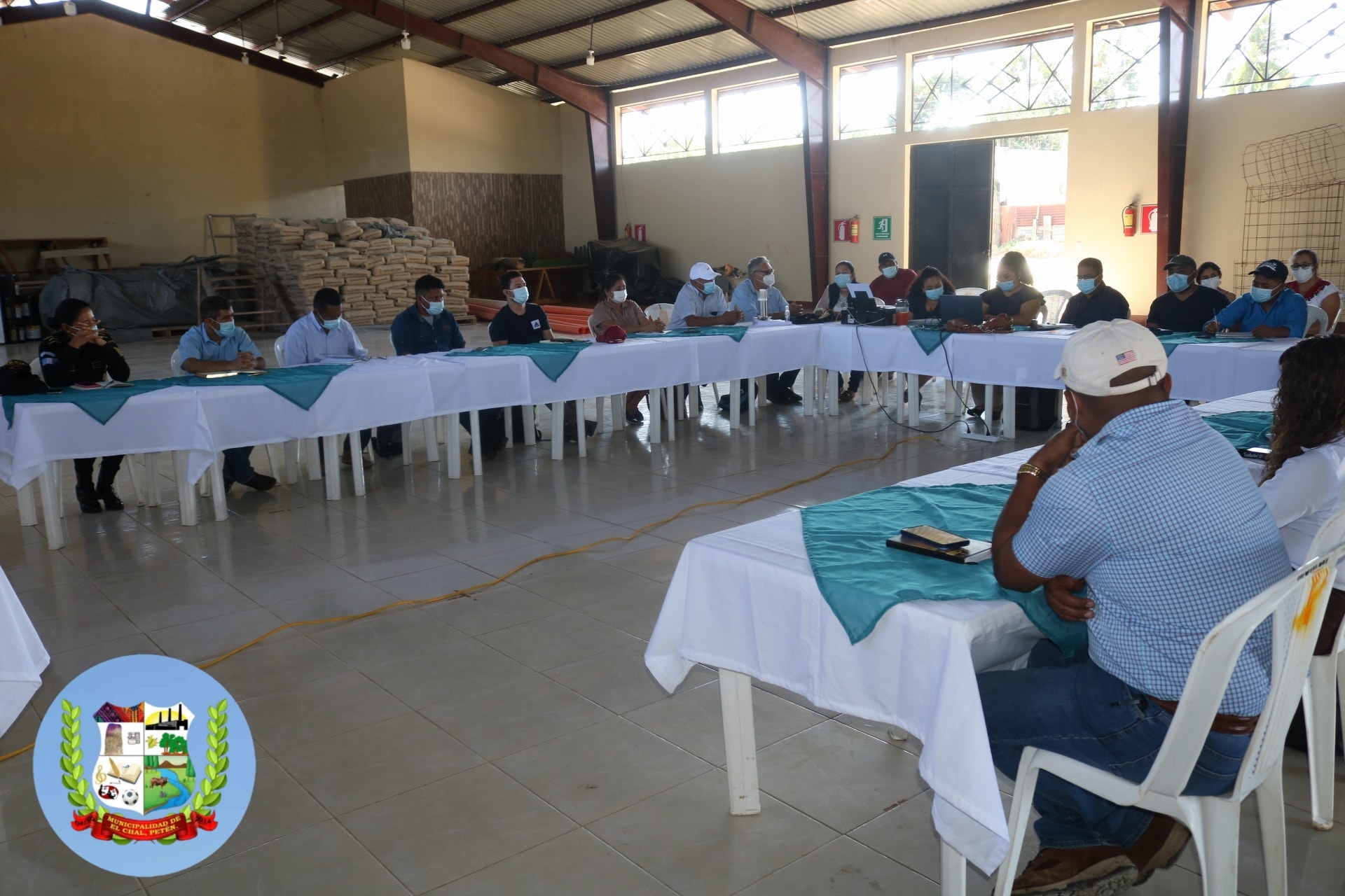 REUNIÓN DE COMUDE EL CHAL CORRESPONDIENTE AL MES DE FEBRERO.