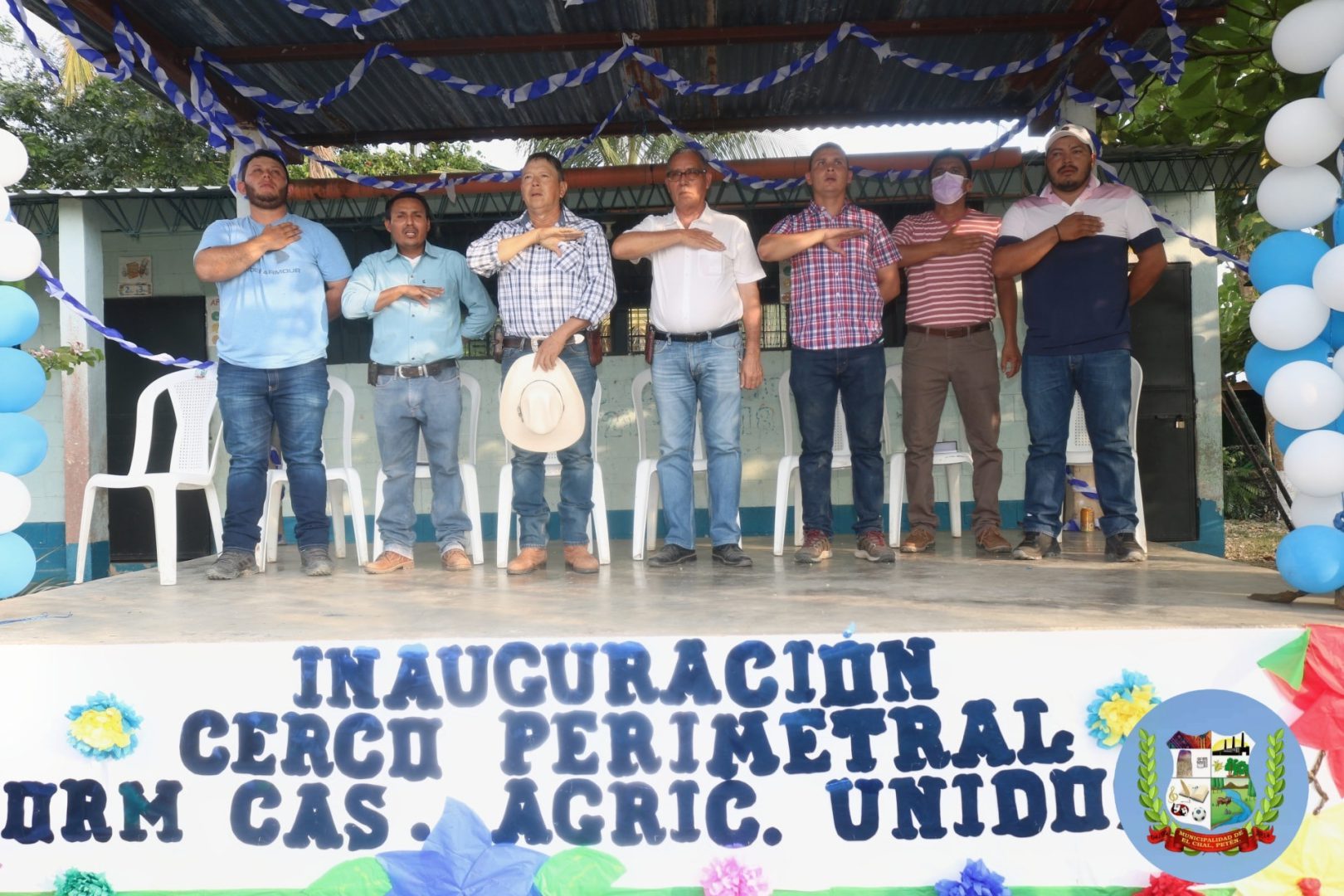 CONSTRUCCIÓN DE MURO PERIMETRAL EN LA ESCUELA PRIMARIA DEL CASERÍO AGRICULTORES UNIDOS