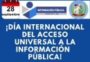 DIA INTERNACIONAL DE LA UNIDAD DE ACCESO DE INFORMACION PUBLICA