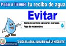 PAGO PUNTUAL DEL SERVICIO DE AGUA