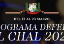 PROGRAMA DE FERIA EL CHAL 2025