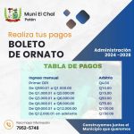 BOLETO DE ORNATO 2026