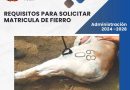 REQUISITOS PARA SOLICITAR MATRÍCULA DE FIERRO PARÁ MARCAR GANADO