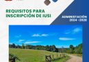 Requisitos para Inscripción al IUSI