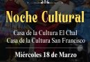 INVITACION A NOCHE CULTURAL