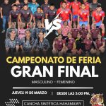¡GRAN FINAL DEL CAMPEONATO DE FERIA EL CHAL 2026!